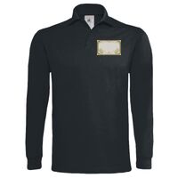 Polo épais manches longues "Heavymill" de marque B&C Vignette