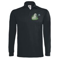 Polo épais manches longues "Heavymill" de marque B&C Vignette