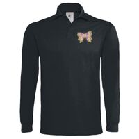 Polo épais manches longues "Heavymill" de marque B&C Vignette