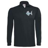 Polo épais manches longues "Heavymill" de marque B&C Vignette