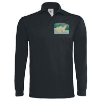 Polo épais manches longues "Heavymill" de marque B&C Vignette