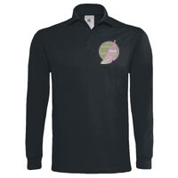 Polo épais manches longues "Heavymill" de marque B&C Vignette