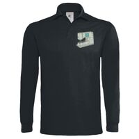 Polo épais manches longues "Heavymill" de marque B&C Vignette