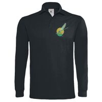 Polo épais manches longues "Heavymill" de marque B&C Vignette