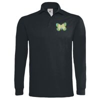 Polo épais manches longues "Heavymill" de marque B&C Vignette