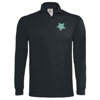 Polo épais manches longues "Heavymill" de marque B&C Vignette