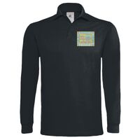 Polo épais manches longues "Heavymill" de marque B&C Vignette