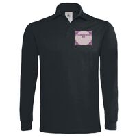 Polo épais manches longues "Heavymill" de marque B&C Vignette