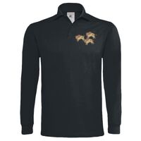 Polo épais manches longues "Heavymill" de marque B&C Vignette