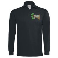 Polo épais manches longues "Heavymill" de marque B&C Vignette