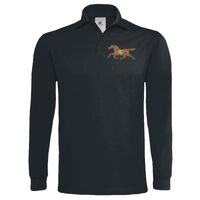 Polo épais manches longues "Heavymill" de marque B&C Vignette