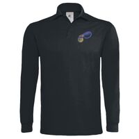 Polo épais manches longues "Heavymill" de marque B&C Vignette