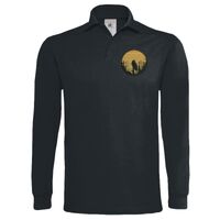 Polo épais manches longues "Heavymill" de marque B&C Vignette