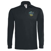 Polo épais manches longues "Heavymill" de marque B&C Vignette