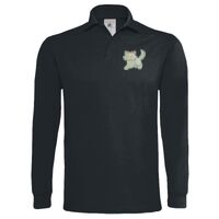 Polo épais manches longues "Heavymill" de marque B&C Vignette