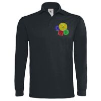 Polo épais manches longues "Heavymill" de marque B&C Vignette