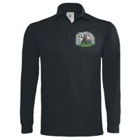 Polo épais manches longues "Heavymill" de marque B&C Vignette