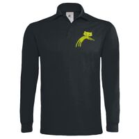 Polo épais manches longues "Heavymill" de marque B&C Vignette