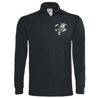 Polo épais manches longues "Heavymill" de marque B&C Vignette