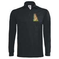 Polo épais manches longues "Heavymill" de marque B&C Vignette