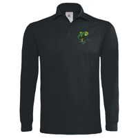 Polo épais manches longues "Heavymill" de marque B&C Vignette