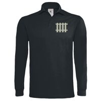 Polo épais manches longues "Heavymill" de marque B&C Vignette