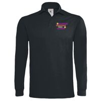 Polo épais manches longues "Heavymill" de marque B&C Vignette