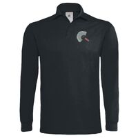 Polo épais manches longues "Heavymill" de marque B&C Vignette