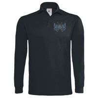 Polo épais manches longues "Heavymill" de marque B&C Vignette