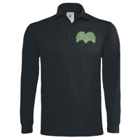 Polo épais manches longues "Heavymill" de marque B&C Vignette