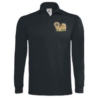 Polo épais manches longues "Heavymill" de marque B&C Vignette