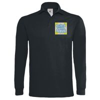 Polo épais manches longues "Heavymill" de marque B&C Vignette