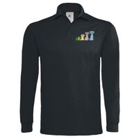 Polo épais manches longues "Heavymill" de marque B&C Vignette