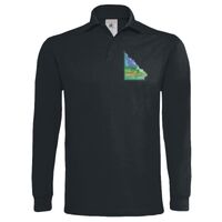 Polo épais manches longues "Heavymill" de marque B&C Vignette