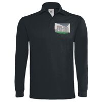 Polo épais manches longues "Heavymill" de marque B&C Vignette