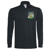 Polo épais manches longues "Heavymill" de marque B&C Vignette