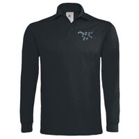 Polo épais manches longues "Heavymill" de marque B&C Vignette