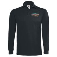 Polo épais manches longues "Heavymill" de marque B&C Vignette