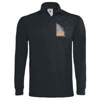 Polo épais manches longues "Heavymill" de marque B&C Vignette