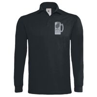 Polo épais manches longues "Heavymill" de marque B&C Vignette