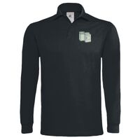 Polo épais manches longues "Heavymill" de marque B&C Vignette