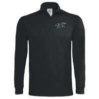 Polo épais manches longues "Heavymill" de marque B&C Vignette