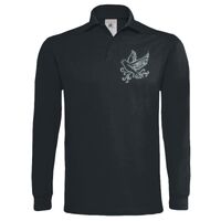 Polo épais manches longues "Heavymill" de marque B&C Vignette