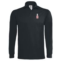 Polo épais manches longues "Heavymill" de marque B&C Vignette