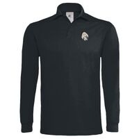 Polo épais manches longues "Heavymill" de marque B&C Vignette