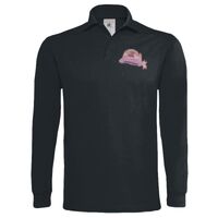 Polo épais manches longues "Heavymill" de marque B&C Vignette