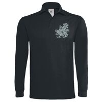 Polo épais manches longues "Heavymill" de marque B&C Vignette