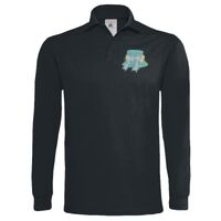 Polo épais manches longues "Heavymill" de marque B&C Vignette