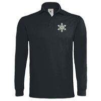 Polo épais manches longues "Heavymill" de marque B&C Vignette