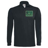 Polo épais manches longues "Heavymill" de marque B&C Vignette